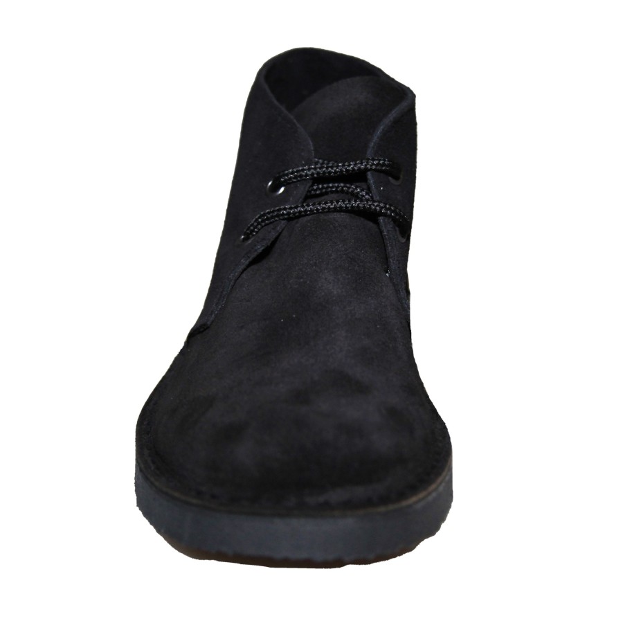 Shoes Penningtons | Roamers - Womens/Ladies Real Suede Round Toe Unlined Desert Boots - Penningtons