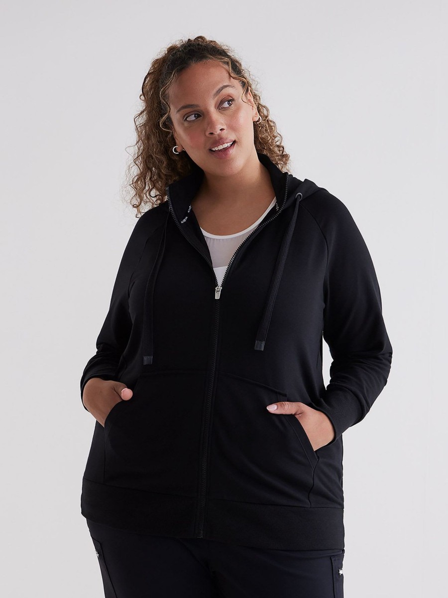 Clothing Penningtons | Long-Sleeve Hooded Jacket - Active Zone