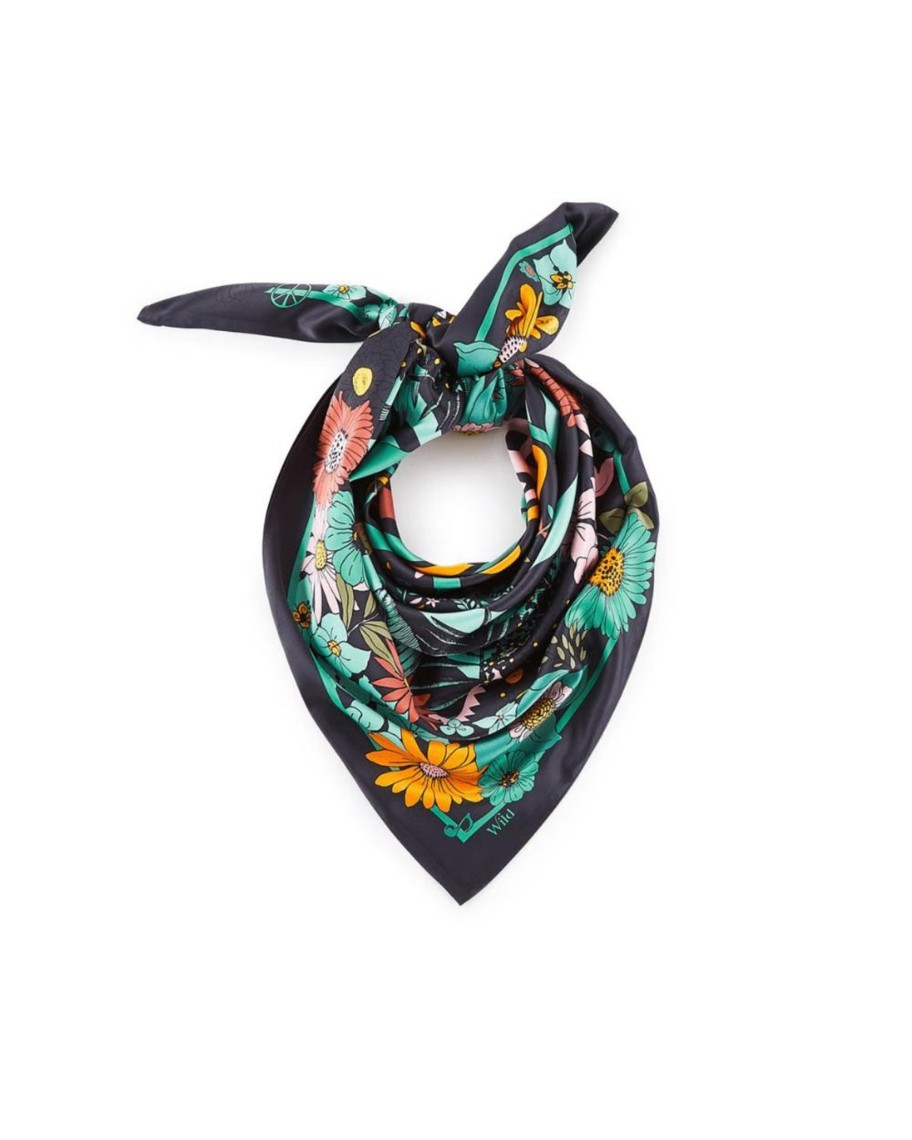 Accessories Penningtons | Peacelove Medium Black Scarf - Penningtons