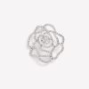 Accessories Penningtons | Rhinestone Rose-Shaped Brooch