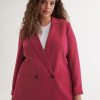 Clothing Penningtons | Fluid Double-Breasted Suit Blazer