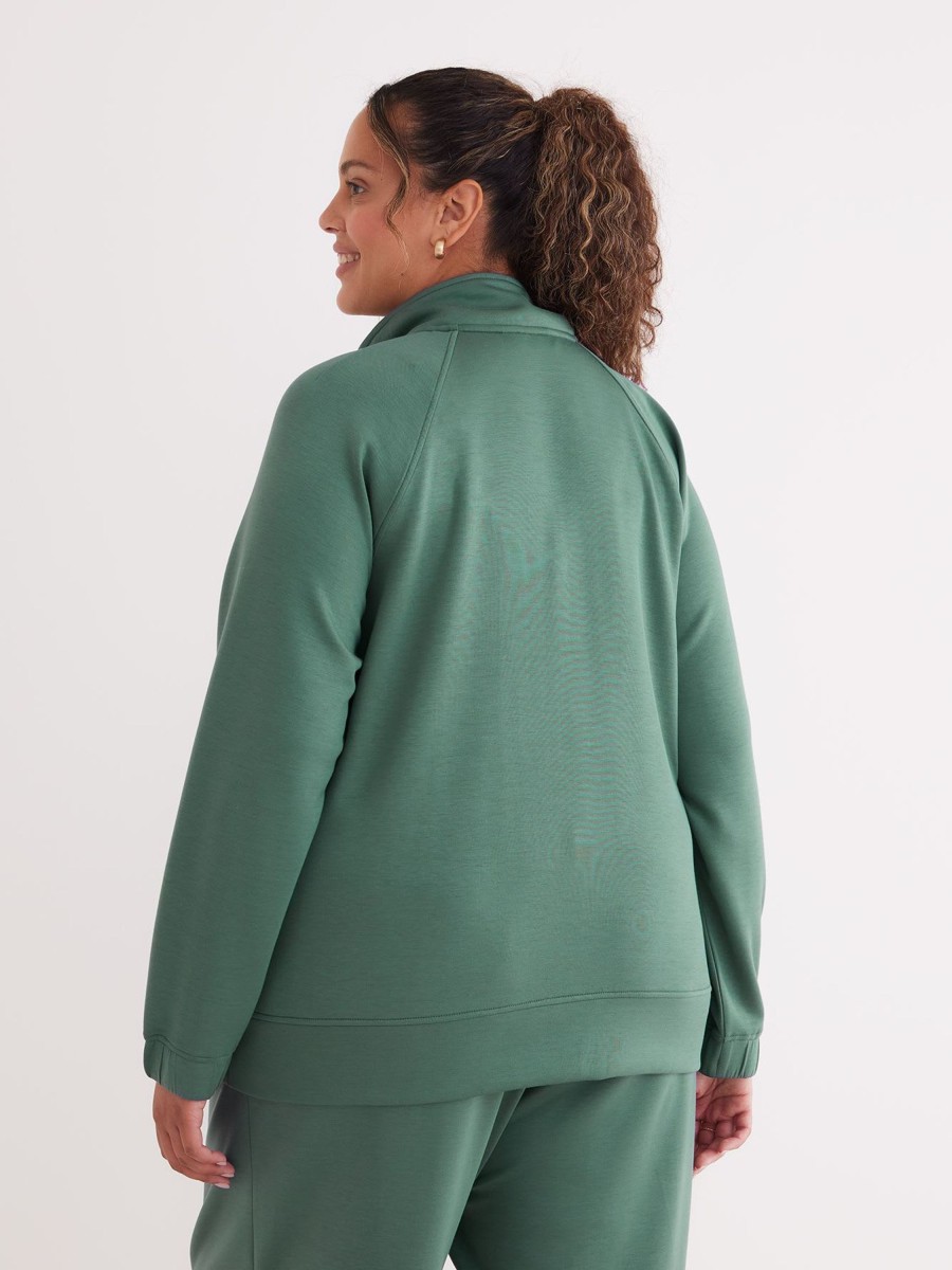 Clothing Penningtons | Half-Zip Scuba Pullover With Kangaroo Pocket - Active Zone