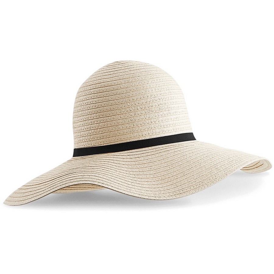 Accessories Penningtons | Beechfield - Womens/Ladies Marbella Wide-Brimmed Sun Hat - Penningtons