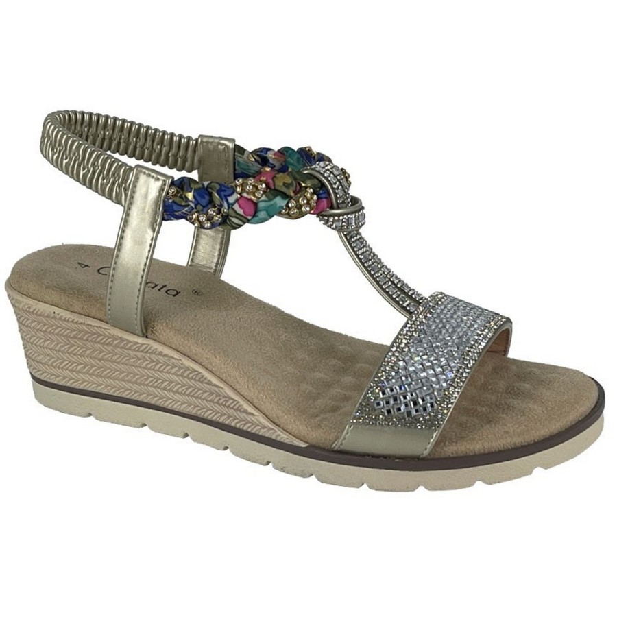 Shoes Penningtons | Cipriata - Womens/Ladies Gilda Jewel Sandals - Penningtons