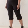 Clothing Penningtons | Basic Black Yoga Capri Legging - Active Zone