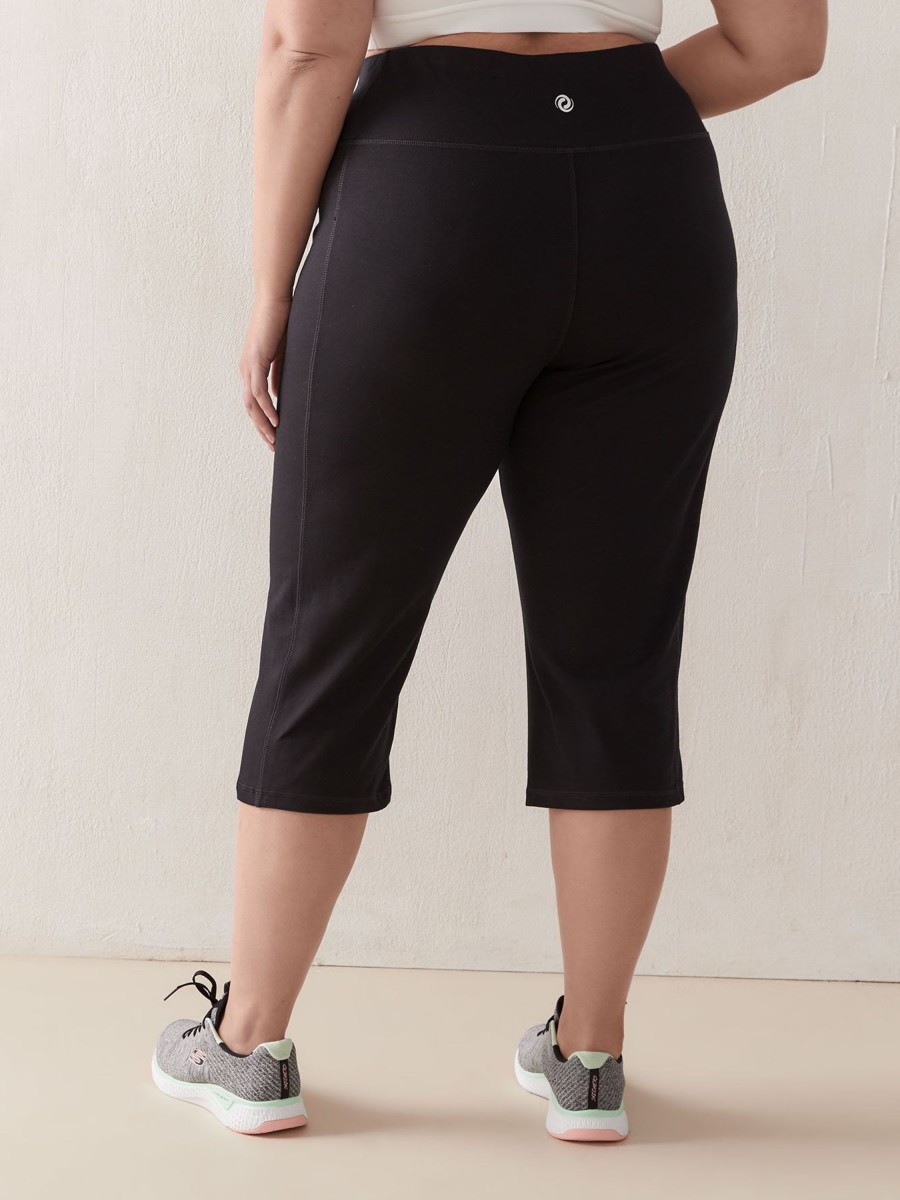 Clothing Penningtons | Basic Black Yoga Capri Legging - Active Zone