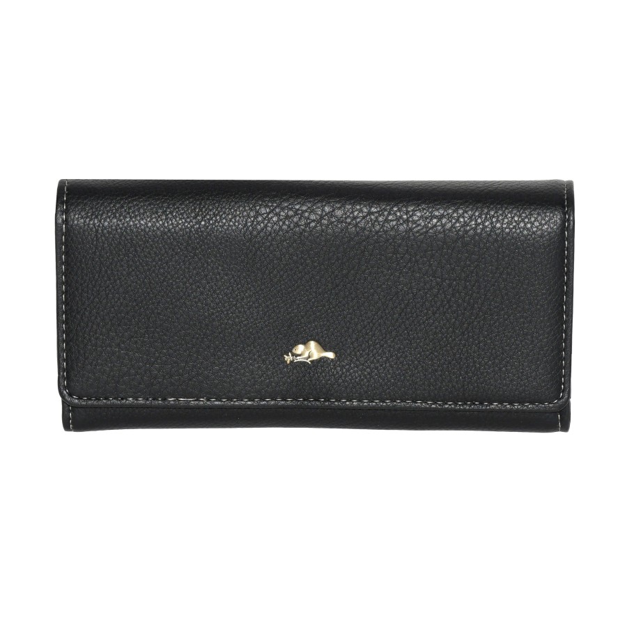 Accessories Penningtons | Roots Ladies Slim Trifold Clutch Wallet - Penningtons