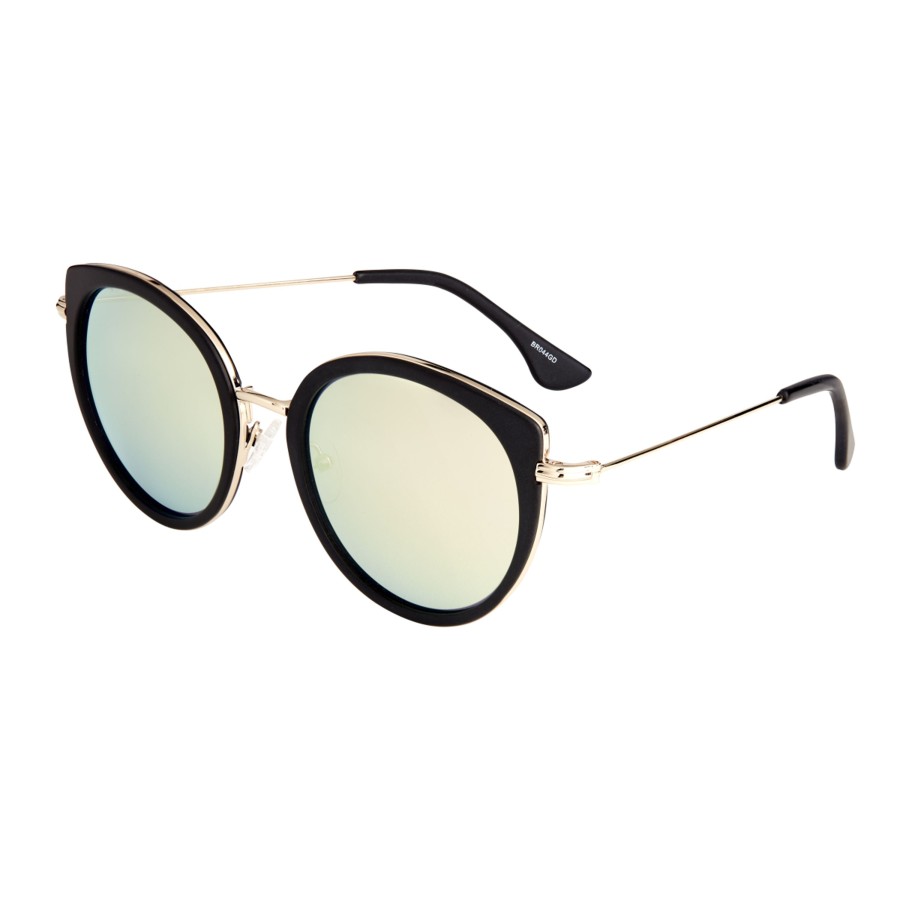 Accessories Penningtons | Bertha - Reese Polarized Sunglasses - Black/Gold-Green - Penningtons