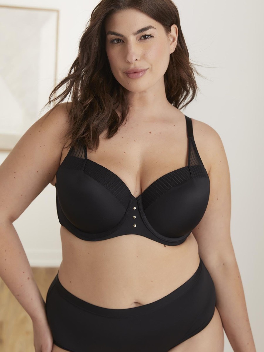 Addition Elle Penningtons | Microfibre Balconette Bra, G-H Cups - D Esse Collection