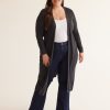 Clothing Penningtons | Long Ribbed Open Cardigan