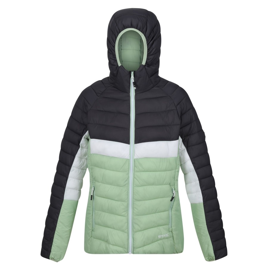 Clothing Penningtons | Regatta - Womens/Ladies Harrock Ii Baffled Hooded Jacket - Penningtons