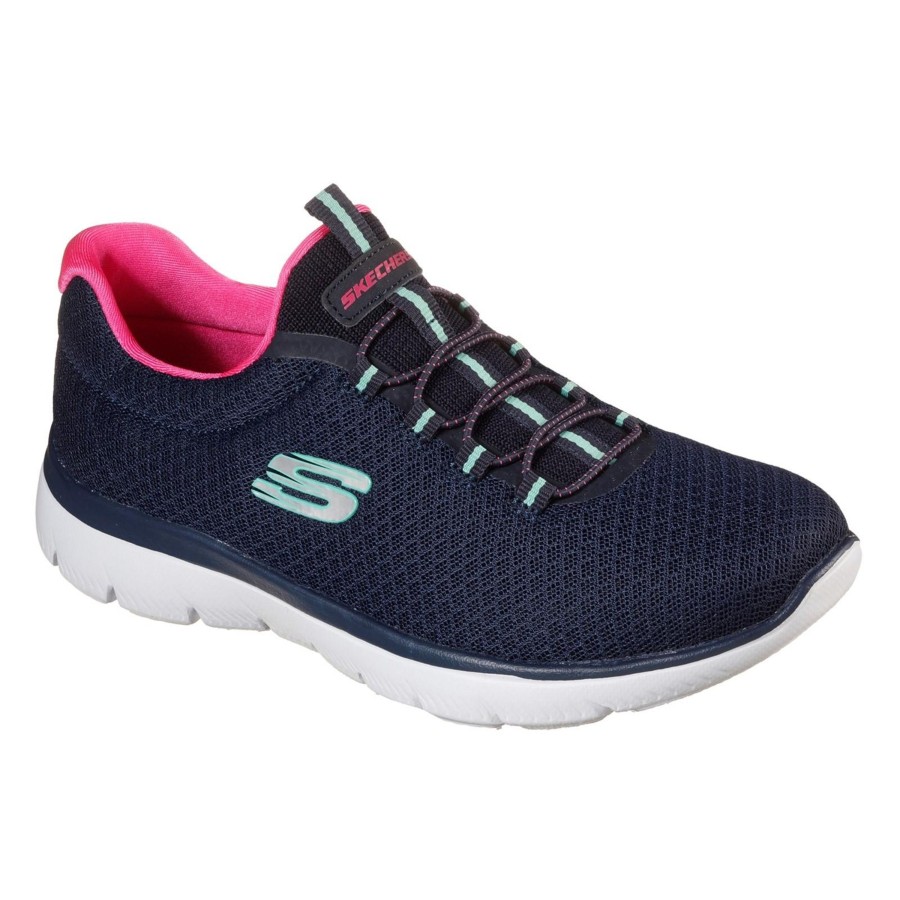 Shoes Penningtons | Skechers - Womens/Ladies Summits Striding Slip On Sneaker - Penningtons