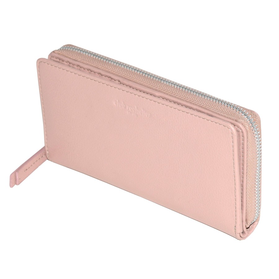 Accessories Penningtons | Club Rochelier Ladies' Zip Around Clutch Wallet With Tab - Penningtons