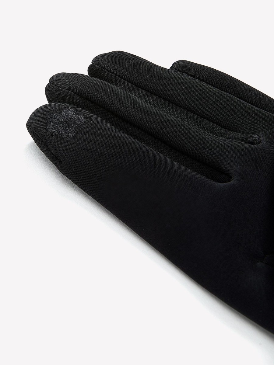 Accessories Penningtons | Black Scuba Gloves With Decorative Wrist Chain