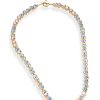 Accessories Penningtons | Timeless Goldtone Tennis Necklace In Aurora Borealis - Callura - Penningtons