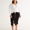 Clothing Penningtons | Black Essential Ponte De Roma Midi Pencil Skirt