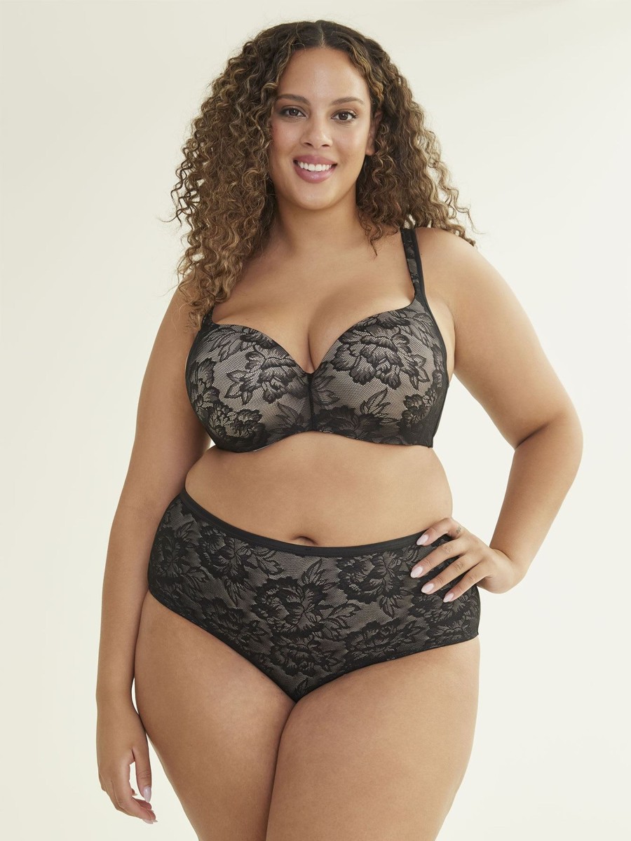 Lingerie Penningtons | Contour Lace Underwire T-Shirt Bra - D Esse Collection