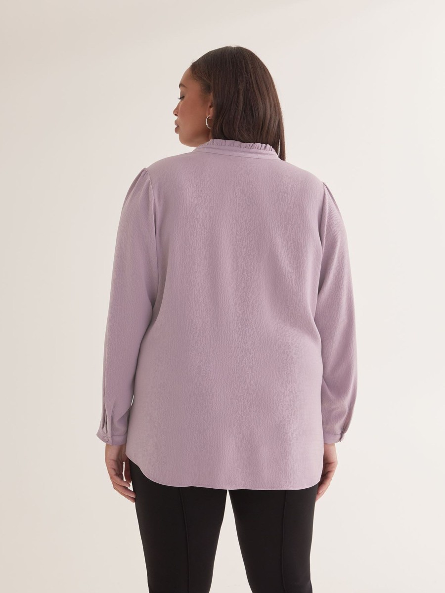 Clothing Penningtons | Swing Buttoned Down Blouse With Lace Details