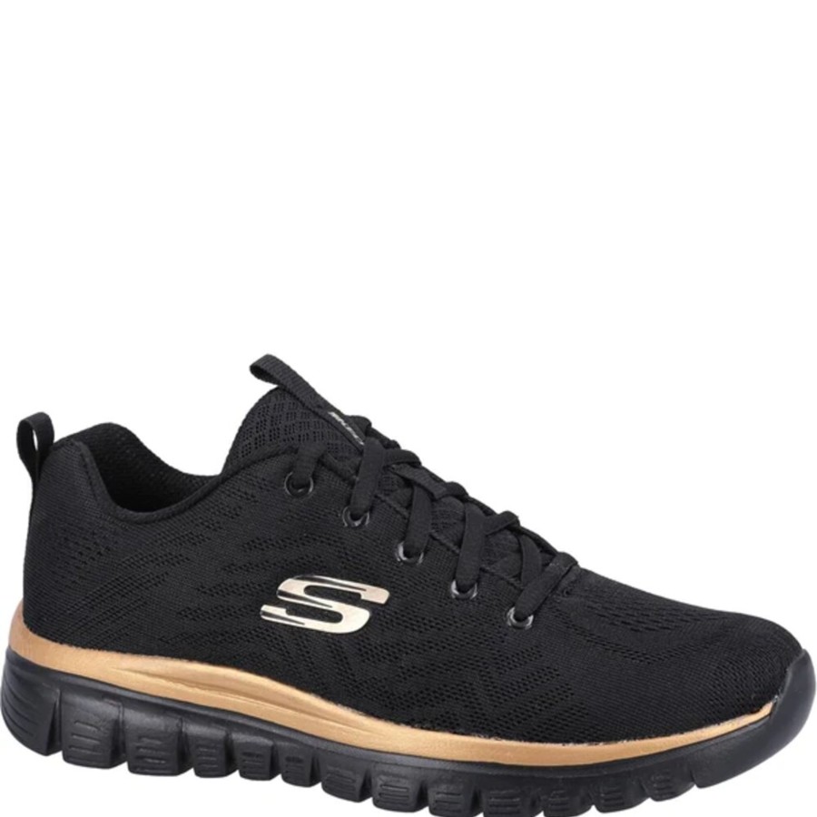 Shoes Penningtons | Skechers - Womens/Ladies Graceful Get Connected Sneakers - Penningtons