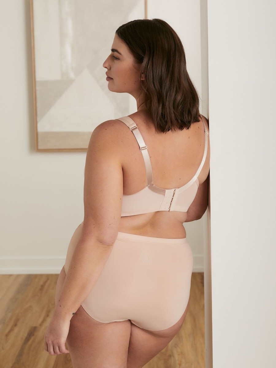 Lingerie Penningtons | Essential Wireless Microfibre T-Shirt Bra, G-H Cups - Tivoglio