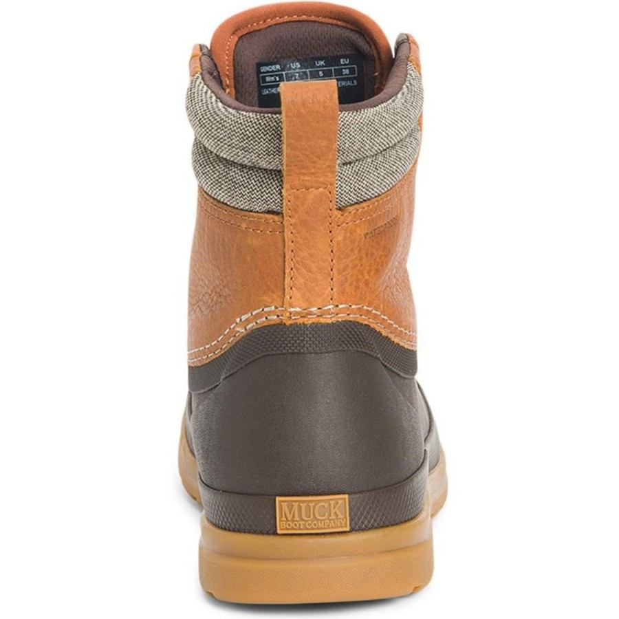 Shoes Penningtons | Muck Boots - Womens/Ladies Originals Duck Lace Leather Galoshes - Penningtons