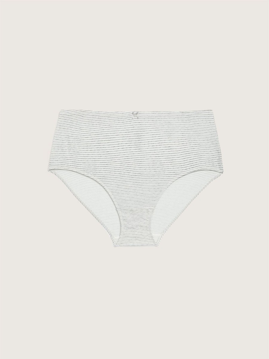 Lingerie Penningtons | Striped Full Brief With Bow - Ti Voglio