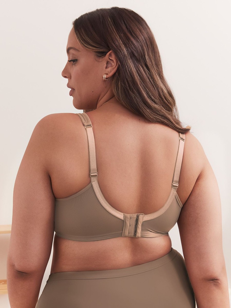 Addition Elle Penningtons | Neutral Contour Underwire T-Shirt Bra - D Esse Collection