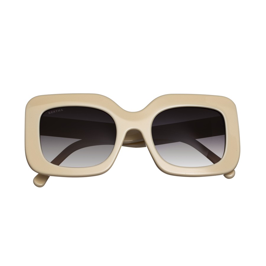 Accessories Penningtons | Bertha - Talitha Handmade In Italy Sunglasses - White - Penningtons