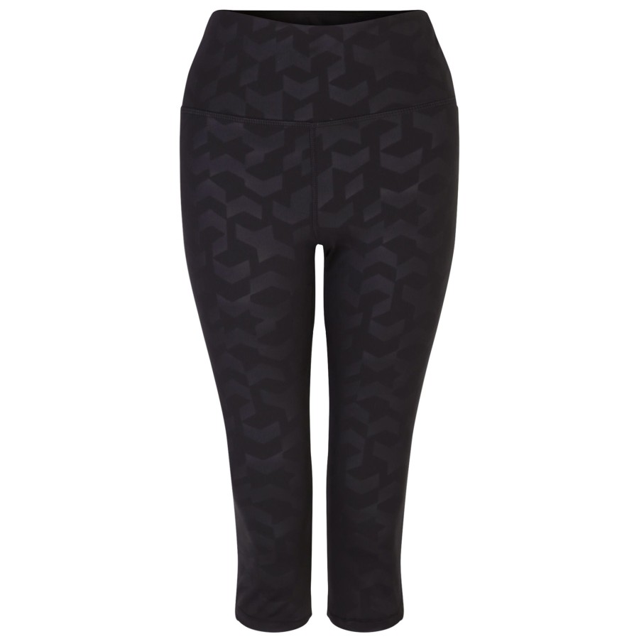 Clothing Penningtons | Dare 2B - Womens/Ladies Influential Chevron 3/4 Leggings - Penningtons