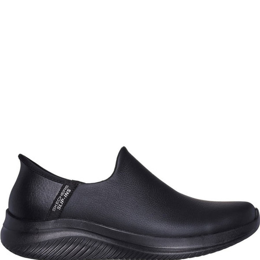 Shoes Penningtons | Skechers - Womens/Ladies Ultra Flex 3.0 All Smooth Leather Shoes - Penningtons