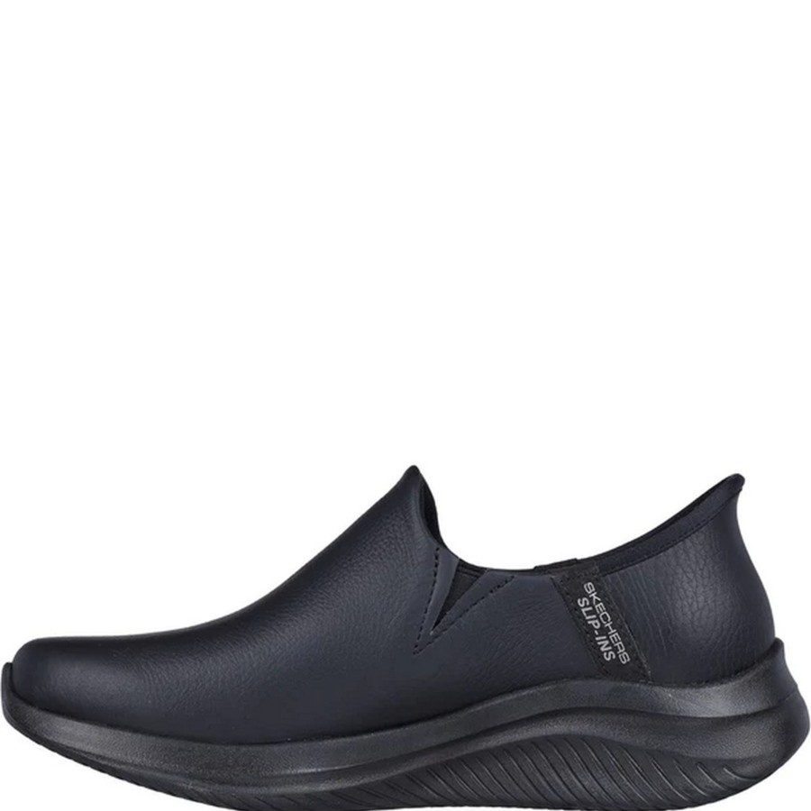 Shoes Penningtons | Skechers - Womens/Ladies Ultra Flex 3.0 All Smooth Leather Shoes - Penningtons