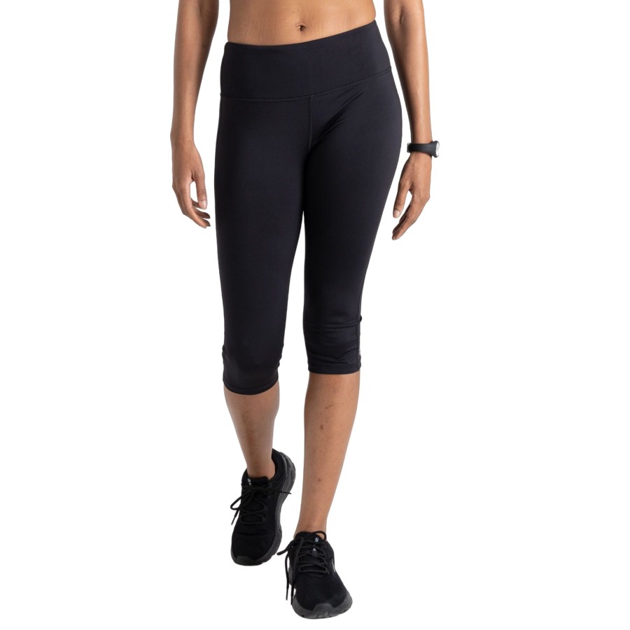 Clothing Penningtons | Dare 2B - Womens/Ladies Influential Logo 3/4 Leggings - Penningtons