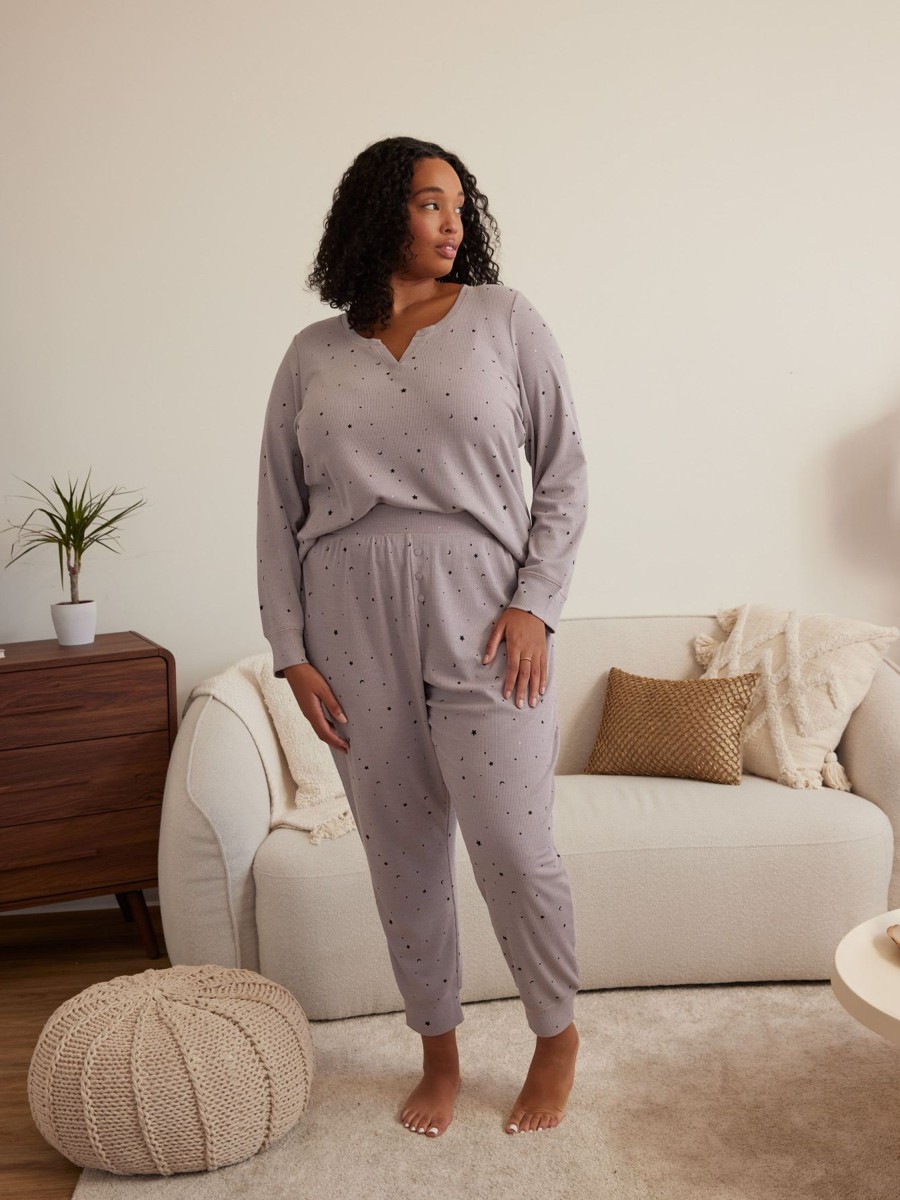 Lingerie Penningtons | Waffle Knit Jogger Pyjama Pant - Ti Voglio