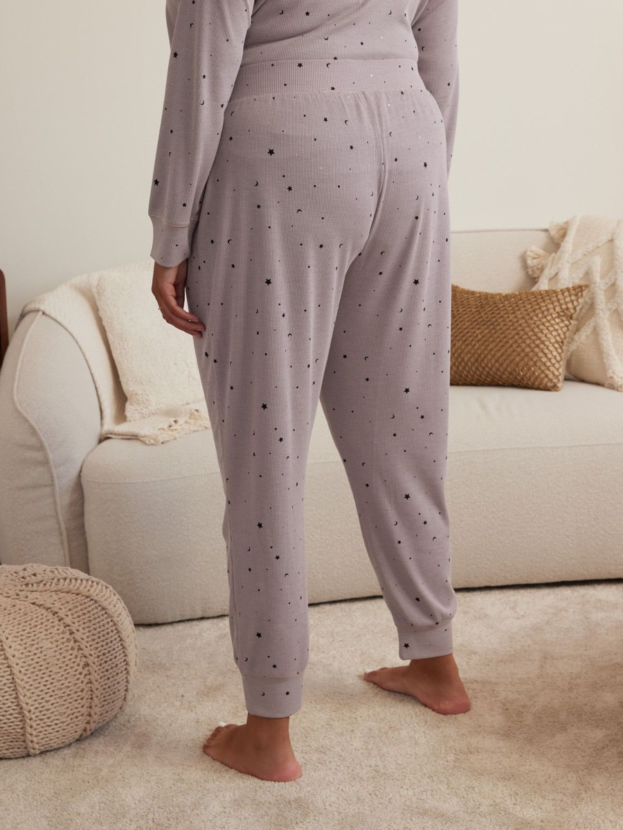 Lingerie Penningtons | Waffle Knit Jogger Pyjama Pant - Ti Voglio