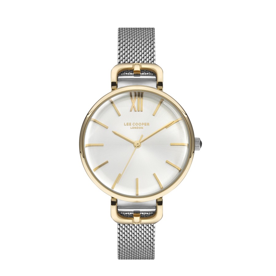 Accessories Penningtons | Lee Cooper-Women'S Silver 35Mm Watch W/Silver Dial - Penningtons