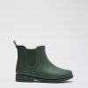 Shoes Penningtons | Extra Wide Width, Ankle Rain Boots With Faux Sherpa Lining