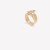 Accessories Penningtons | Fancy Golden Ring With Stones