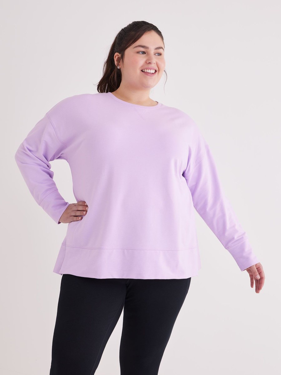 Clothing Penningtons | Crew Neck Tunic Sweatshirt - Active Zone