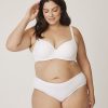 Addition Elle Penningtons | White Microfiber Underwire T-Shirt Bra - D Esse Collection