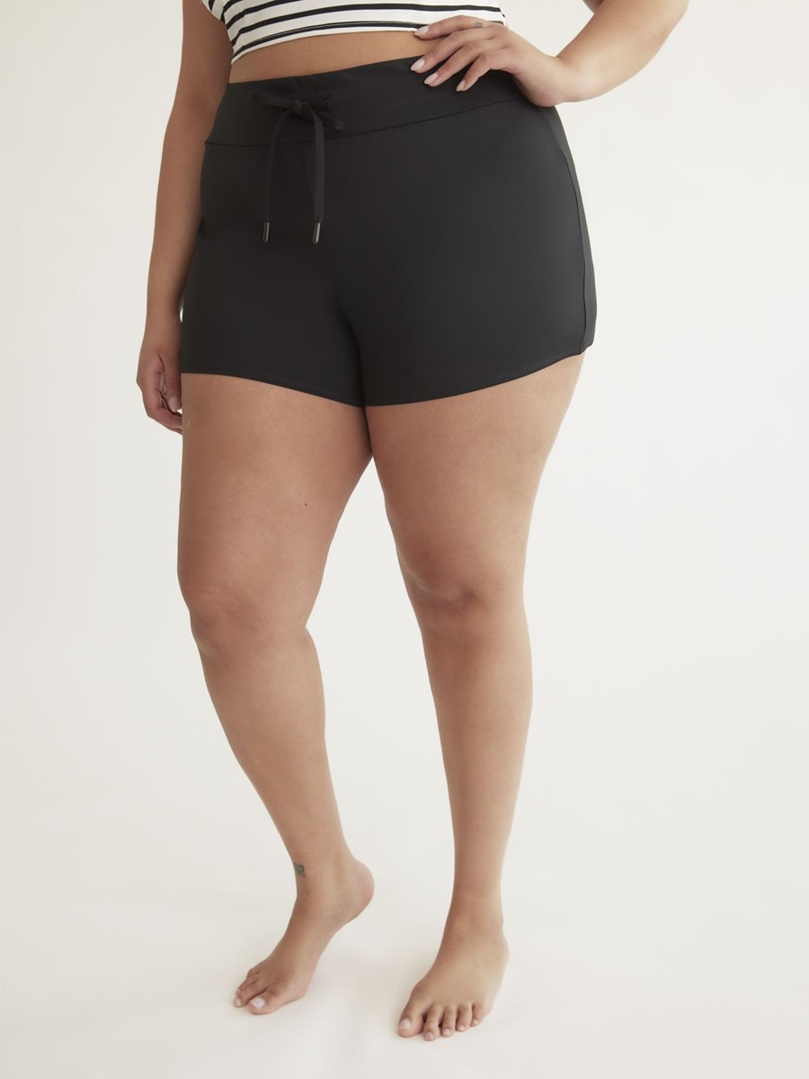 Clothing Penningtons | Black Stretch Basic Swim Short