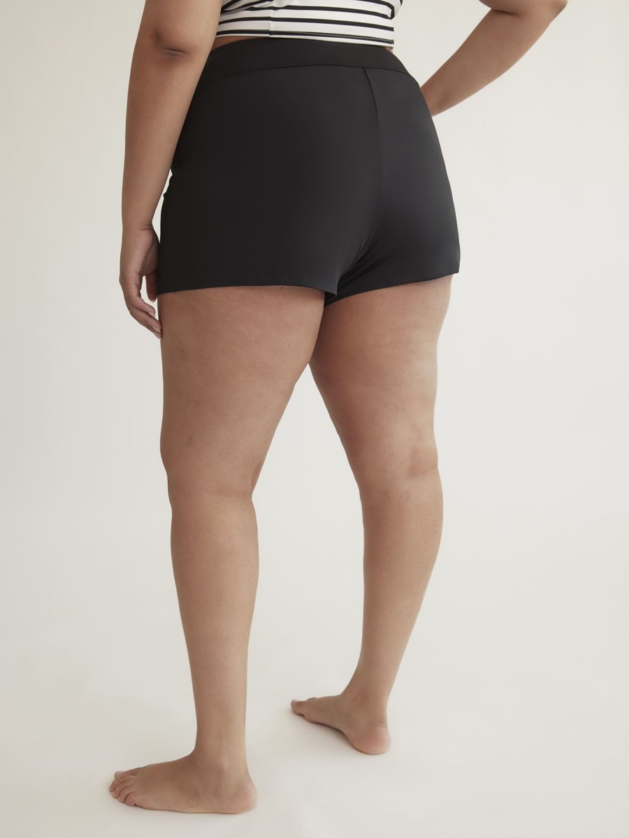 Clothing Penningtons | Black Stretch Basic Swim Short