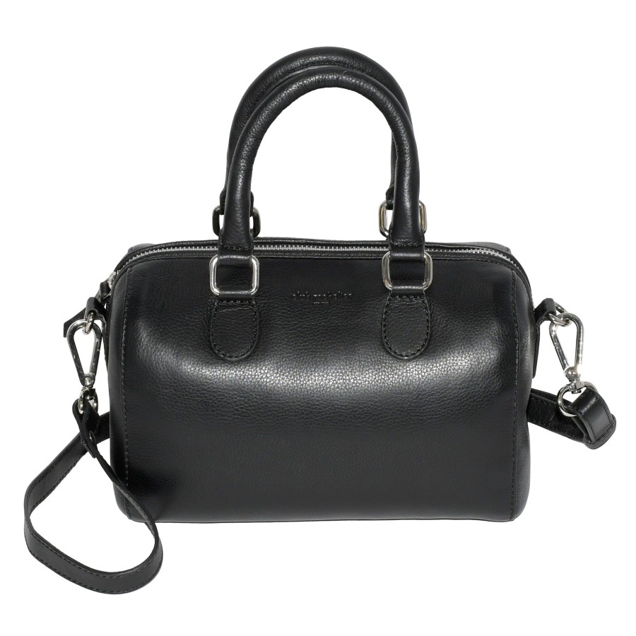 Accessories Penningtons | Club Rochelier Ladies Small Leather Barrel Bag With Adjustable Strap - Penningtons