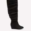 Shoes Penningtons | Extra Wide Width, Thigh-High Wedge Boot