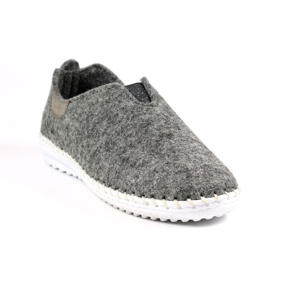 Shoes Penningtons | Lunar - Womens/Ladies Colette Leather Slippers - Penningtons