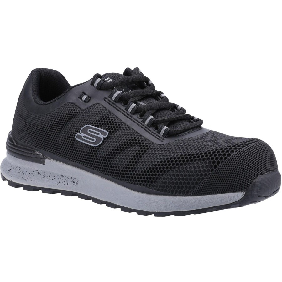 Shoes Penningtons | Skechers - Mens Bulklin Bragoo Safety Trainers - Penningtons