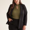 Clothing Penningtons | Black Ponte De Roma Jacket With Low Lapels