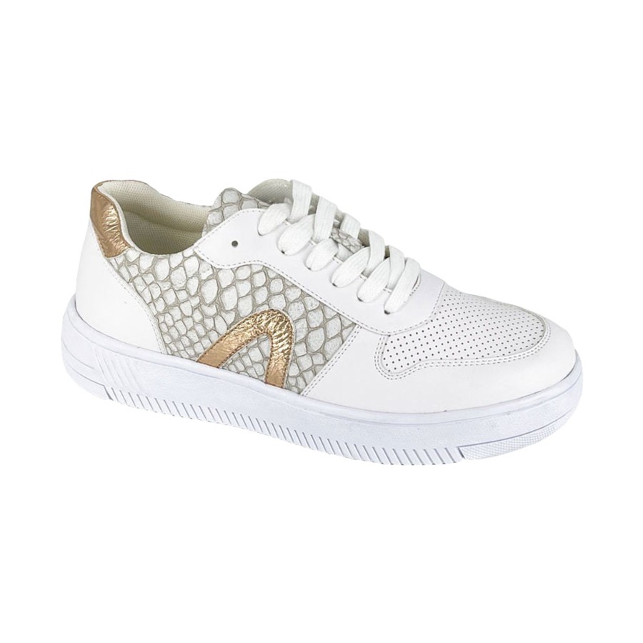 Shoes Penningtons | Cipriata - Womens/Ladies Lola Reptile Print Sneakers - Penningtons