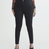 Addition Elle Penningtons Bottoms | Responsible, Curvy-Fit Jeggings, Black - Addition Elle