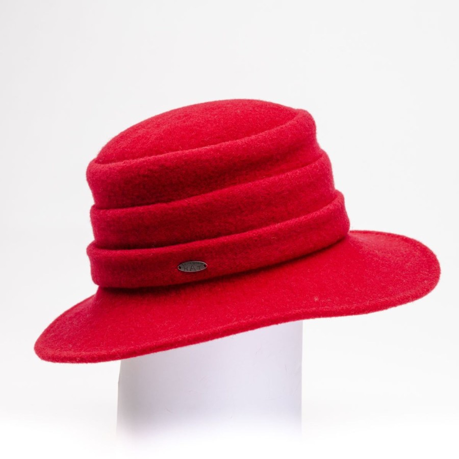 Accessories Penningtons | Canadian Hat 1918 - Carmel - Large Brim Soft Cloche - Penningtons