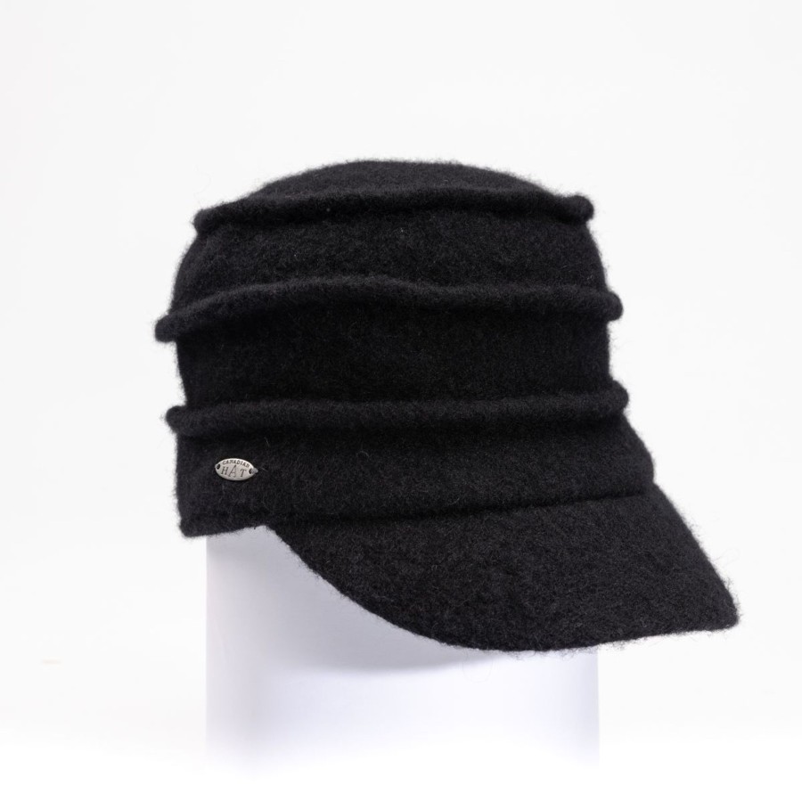 Accessories Penningtons | Canadian Hat 1918 - Cariana-Pleated Wool Cap - Penningtons